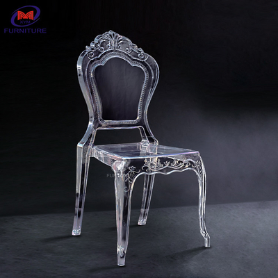 Elegante e versátil Resina Chiavari cadeira para salões de banquetes 10 anos de garantia
